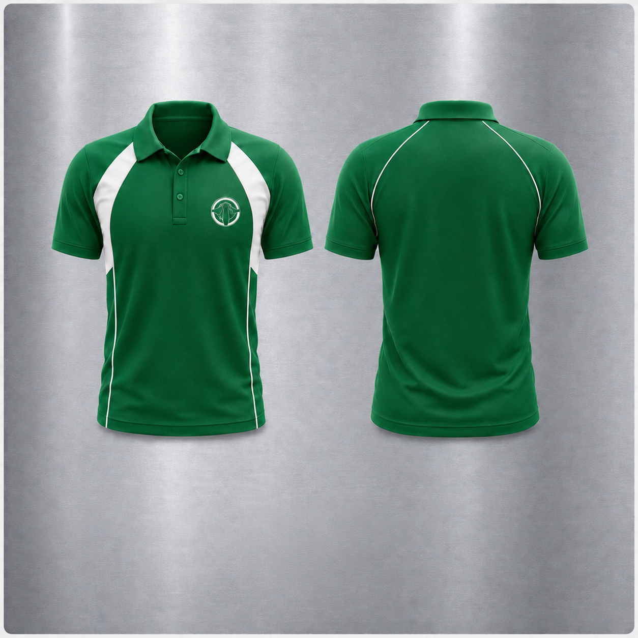 O'Loughlin Catholic College - Green Sports Polo Size