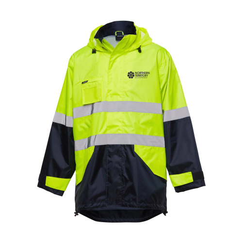 SPRAY JACKET - HIGH VIS UNISEX K55200 Sz L YEL KINGGEE