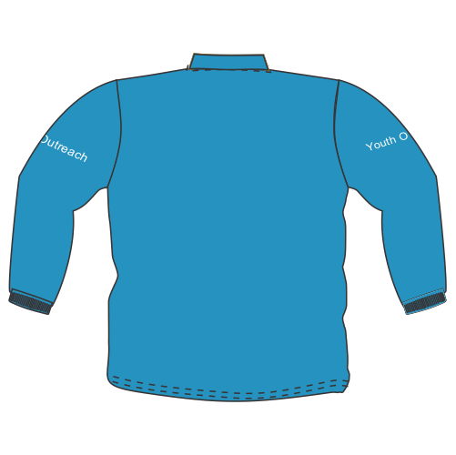 Polo - T-Fam Youth Outreach CFSYO L/S STD Sz XS Crystal Blue