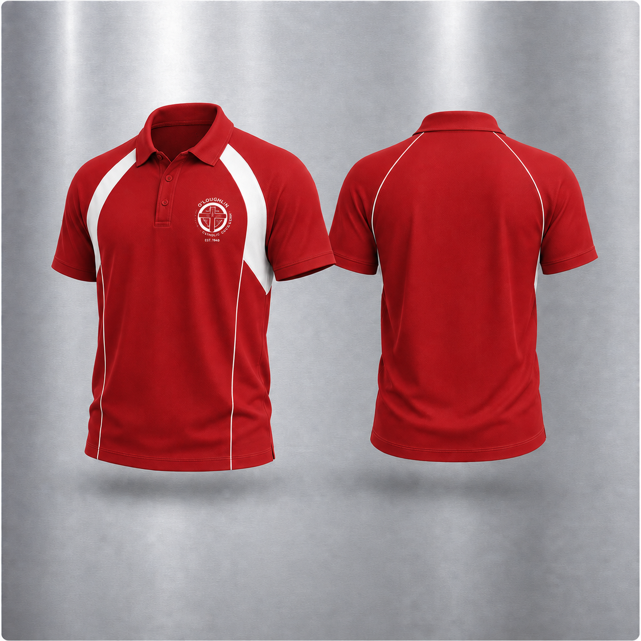 O'Loughlin Catholic College - Red Sports Polo