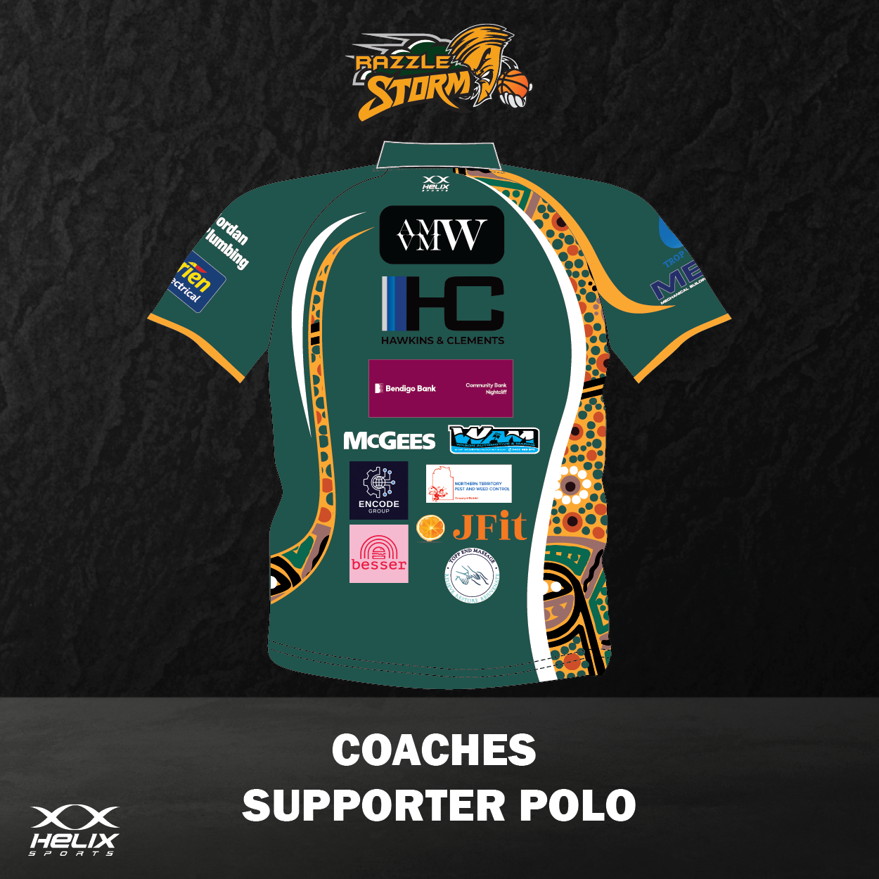 Razzle Storm Basketball Club - Coaches Supporter's Polo - Ladies
