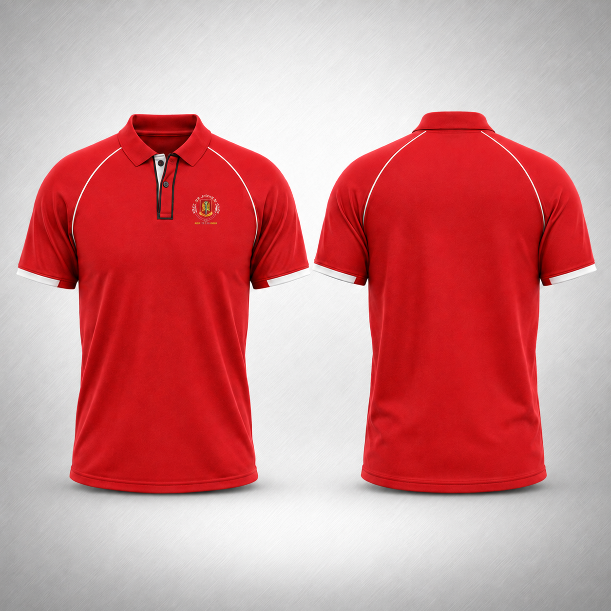 St John's Catholic College - School Polo - Red