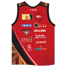 Load image into Gallery viewer, Singlets - Tiwi Bombers FC Unisex - Black