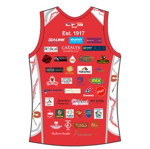 Singlets - Waratahs FC Junior - Red