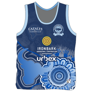 Singlets - DarwinBuffaloes FC Ladies - Navy