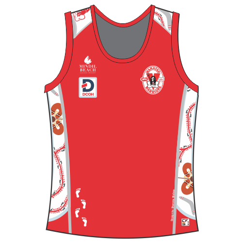 Singlets - Waratahs FC Ladies - Red