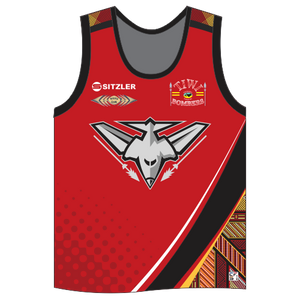 Singlets - Tiwi Bombers FC Junior - Black