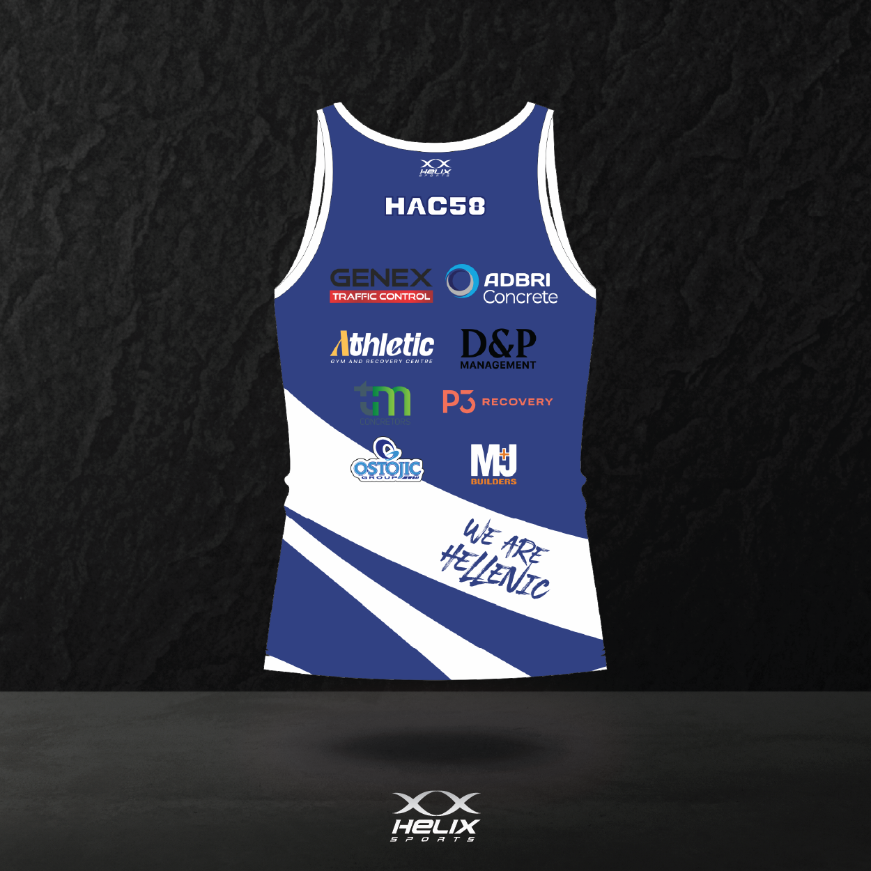 Hellenic AC  Singlet - Ladies