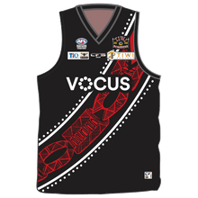 Load image into Gallery viewer, Tiwi Bombers AFL Juniors Home Jumper