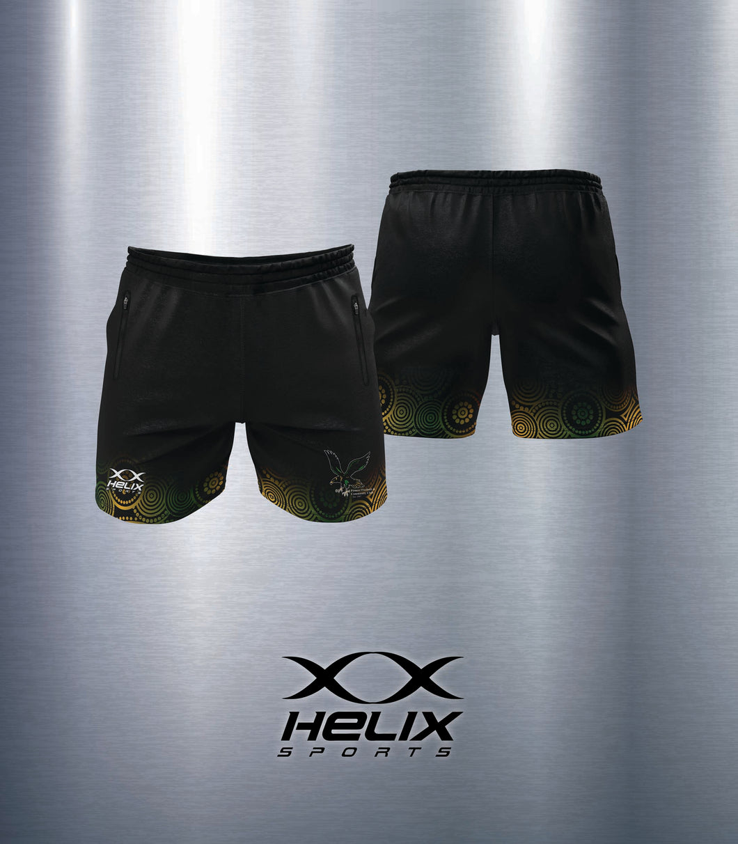Pioneer Football Club Gym Shorts - Juniors