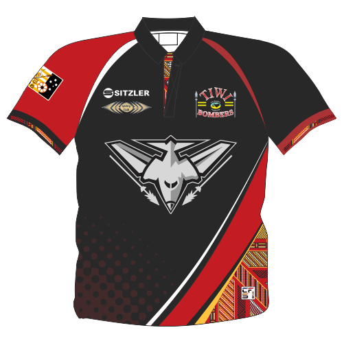 Polos - Tiwi Bombers FC Junior - Black