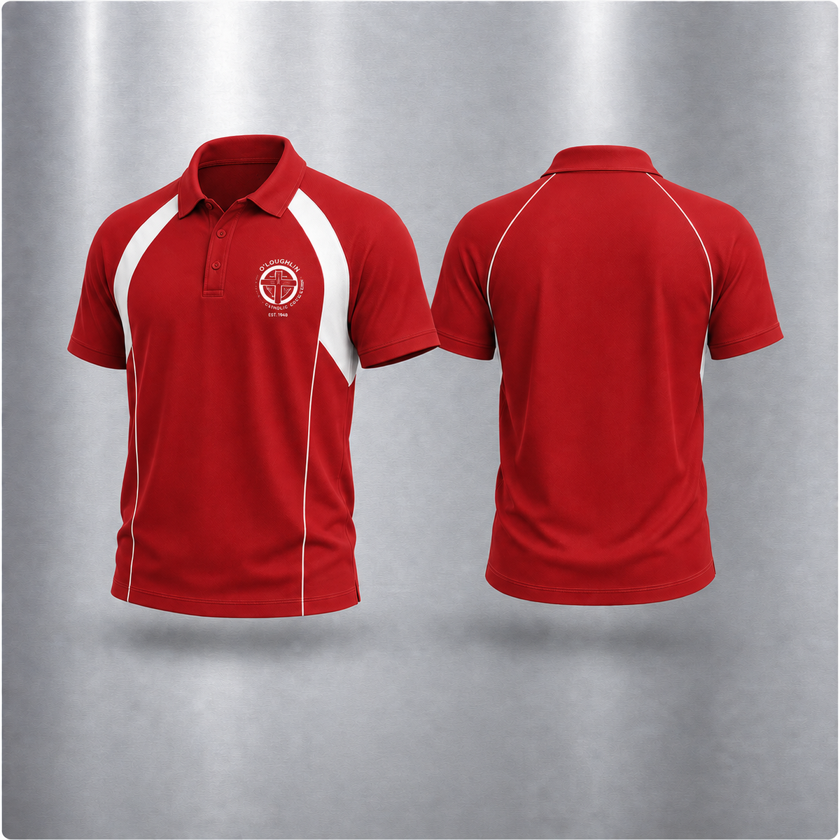 O'Loughlin Catholic College - Red Sports Polo