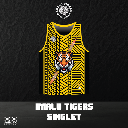 Imalu Tigers Club Singlet - Ladies