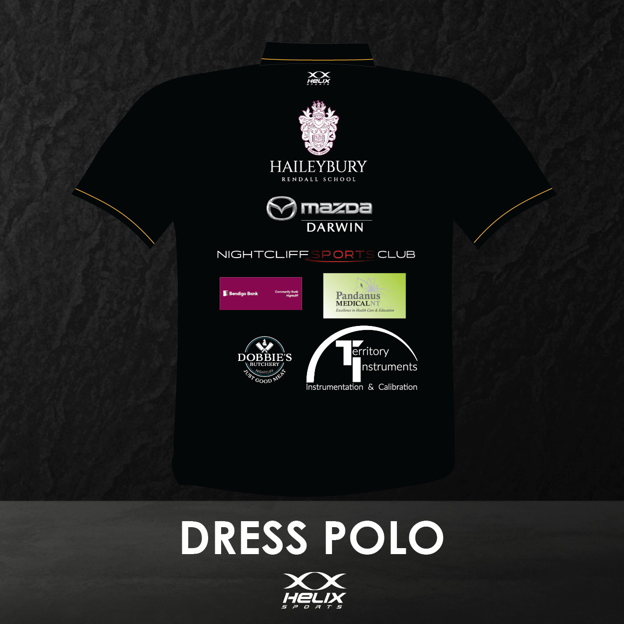 Nightcliff Cricket Club Dress Polo - Juniors/Men's
