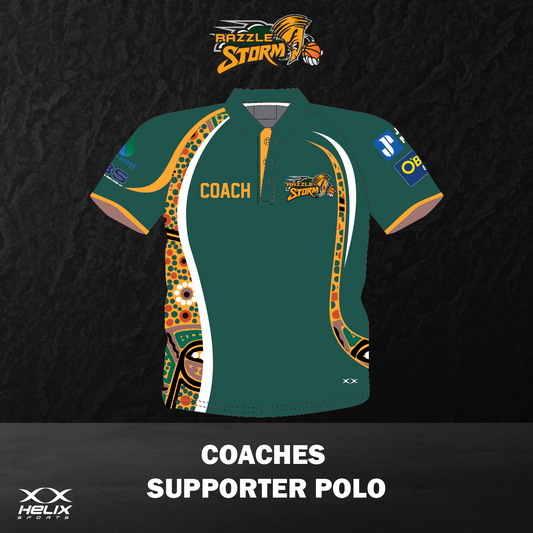 Razzle Storm Basketball Club - Coaches Supporter's Polo - Mens