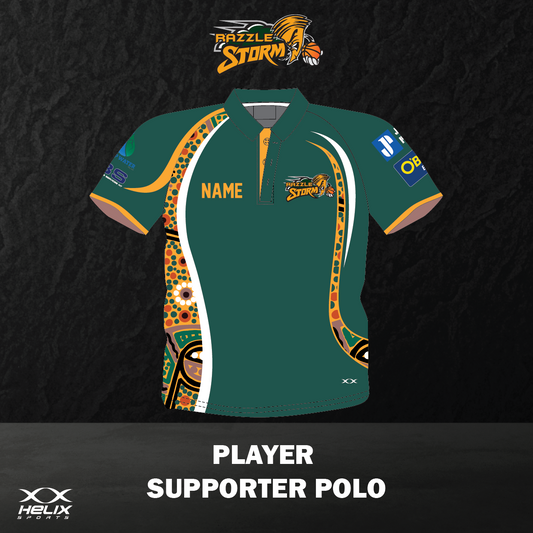 Razzle Storm Basketball Club - Player Supporter's Polo - JUNIORS/MENS