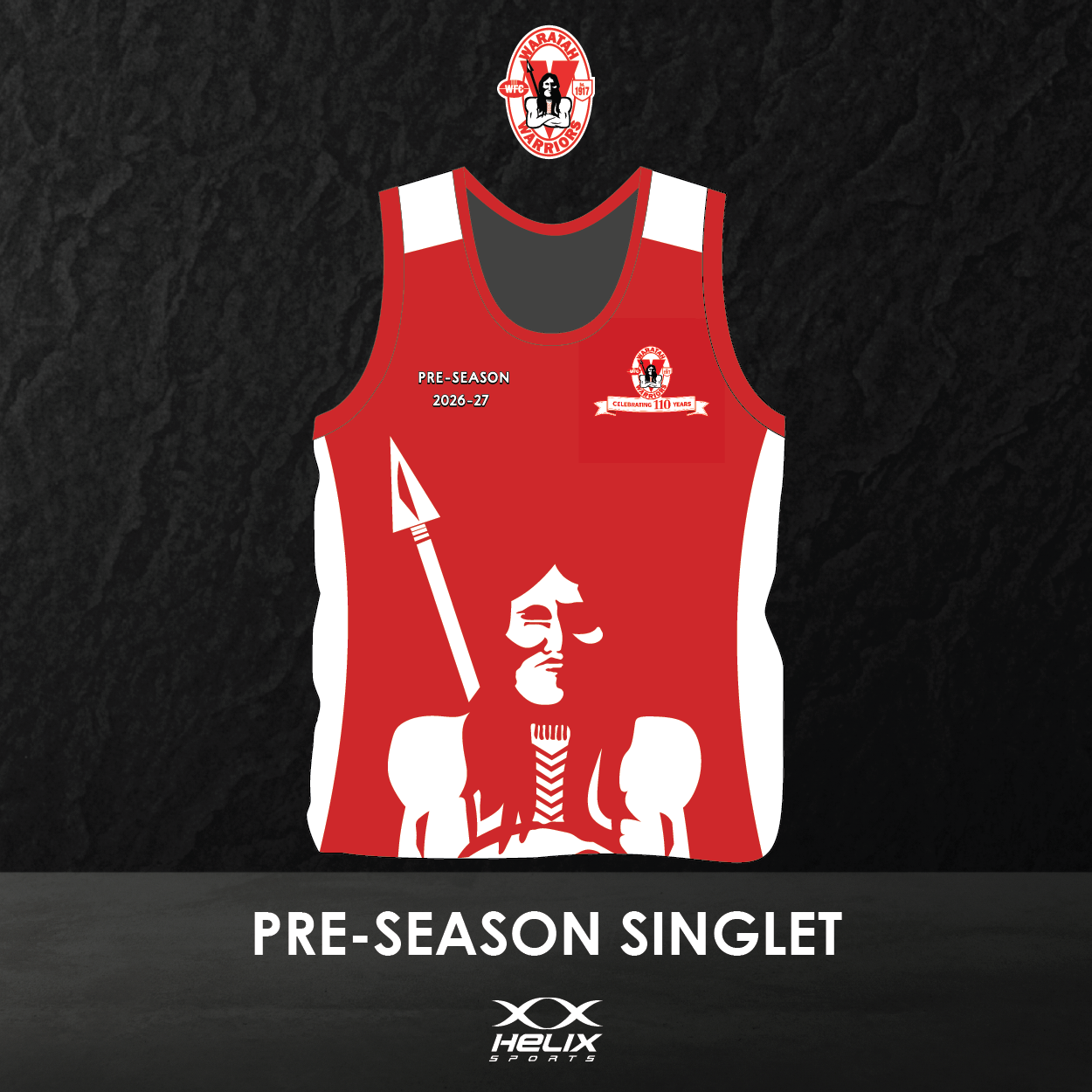 Waratahs 26-27 Preseason Singlet - Junior/Unisex