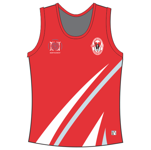 Singlets - Waratahs FC Junior - Red