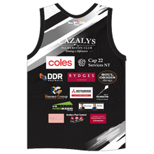 Load image into Gallery viewer, Singlets - Palmerston FC Junior - Black