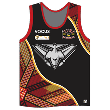 Load image into Gallery viewer, Singlets - Tiwi Bombers FC Junior - Black