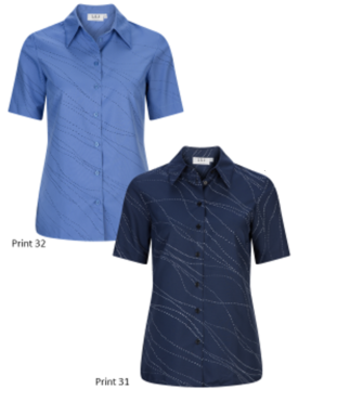 Business Shirt 214 - Female - Blue / Navy